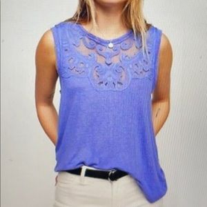 Free People - Meant To Be lilac tank